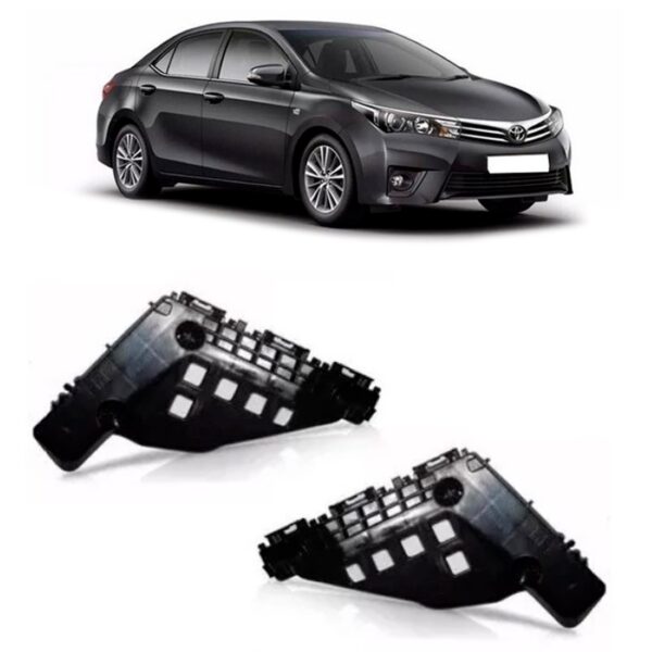 Par Suporte Guia Parachoque Dianteiro Corolla 2014 2015 2016