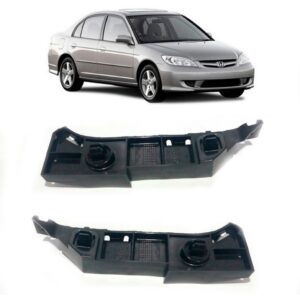 Par Guia Parachoque Dianteiro Honda Civic 2003 2004 2005