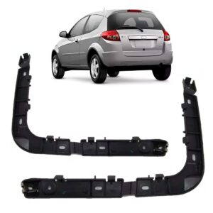 Par Suporte Guia Parachoque Traseiro Ford Ka 2008 A 2013.