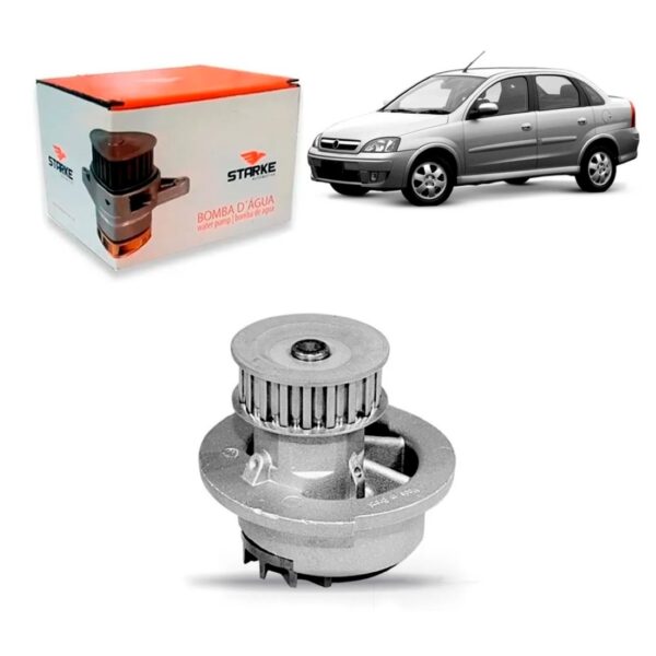 Bomba D Agua Sem Carcaça Corsa 1.8 8v Powertrain 2002/2012