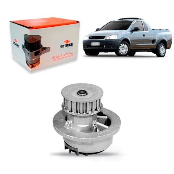 Bomba D Agua Sem Carcaça Montana 1.8 8v Powertrain 02/10