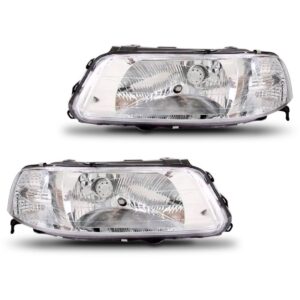 Par Farol Gol G3 Foco Simples Cromado Importado