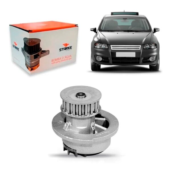 Bomba D Agua Sem Carcaça Stilo 1.8 8v Powertrain 2003/2011