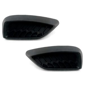 Par Acabamento Parachoque Para Fiat Argo 2017 2018 2019 Preto Ambos Os Lados