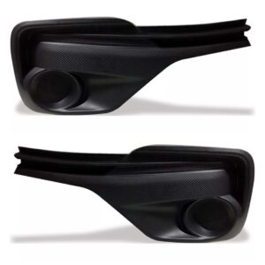 Par Moldura Milha Etios 2018 A 2019 S/ Furo Preto Ambos Lados