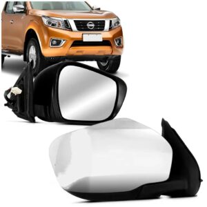 Par Retrovisor Frontier 2017/2019 Elétrico Cromado Sem Seta