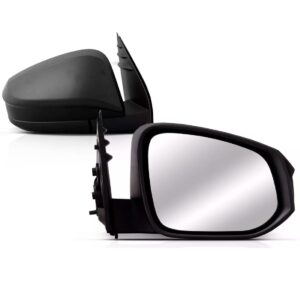 Par Retrovisor Toyota Hilux 2016 2017 2018 Fixo Preto