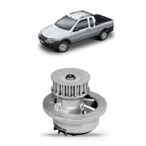 Bomba D Agua Sem Carcaça Strada 1.8 8v Powertrain 2003/2010