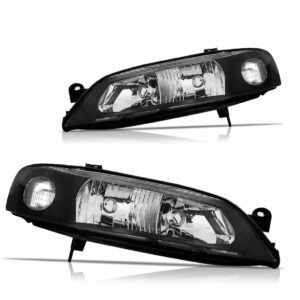 Kit Farol Lanterna Vectra 1997 A 1999 Para 2000 A 2005 Fume