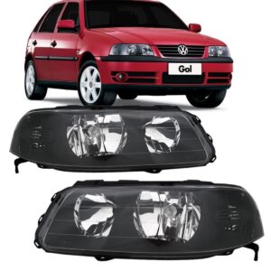 Par Farol Gol G3 Parati Saveiro 00 01 02 03 04  Fume Turbo Direito E Esquerdo