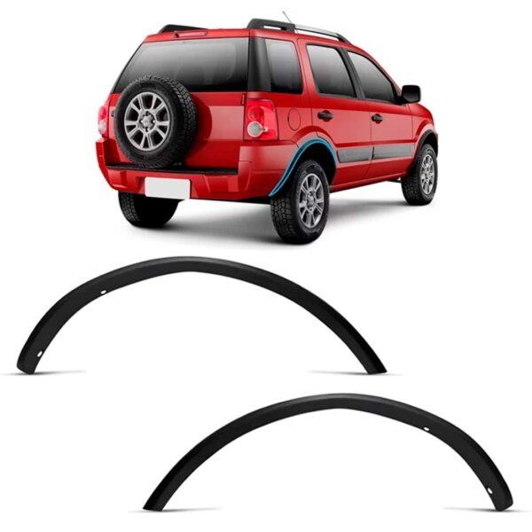 Par Alargador Paralama Traseira Ecosport 03 A 12 Parte Maior