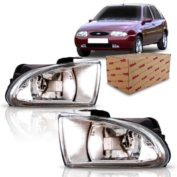 Par Farol Milha Auxiliar Fiesta 1996 1997 1998 1999