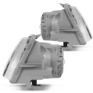 Kit Farolete De Milha Omega  Cd Gls 1992 A 1998 Transparente