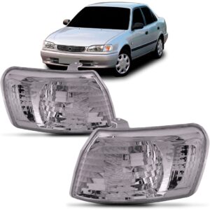 Par Sinaleira Corolla 99 2000 2001 2002 Seta Lanterna Marca  Cristal