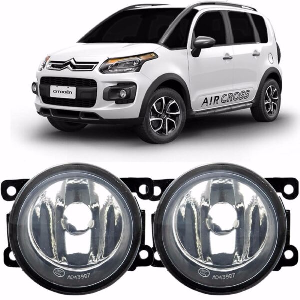 Par Milha Farol Lente Lisa Vidro Para Fiat Argo Cronos Mobi