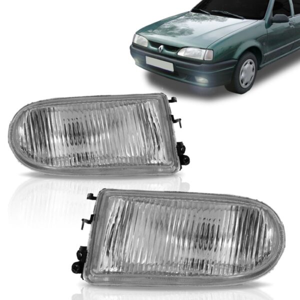 Par Farol Milha Auxiliar Clio Megane Scenic R19