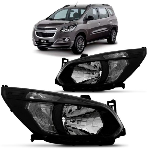 Par Farol Spin 2012 2013 2014 2015 Mascara Negra Fumê