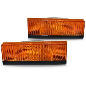 Par Lanterna Pisca Seta Inferior Cheroke 1991 A 1992 Âmbar