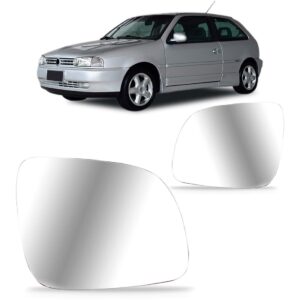 Par Lente Retrovisor Gol G3 1993 94 95 A 2003 Cabeça Pequena