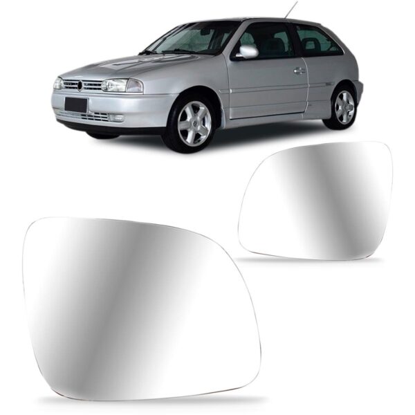 Par Lente Retrovisor Gol G3 1993 94 95 A 2003 Cabeça Pequena