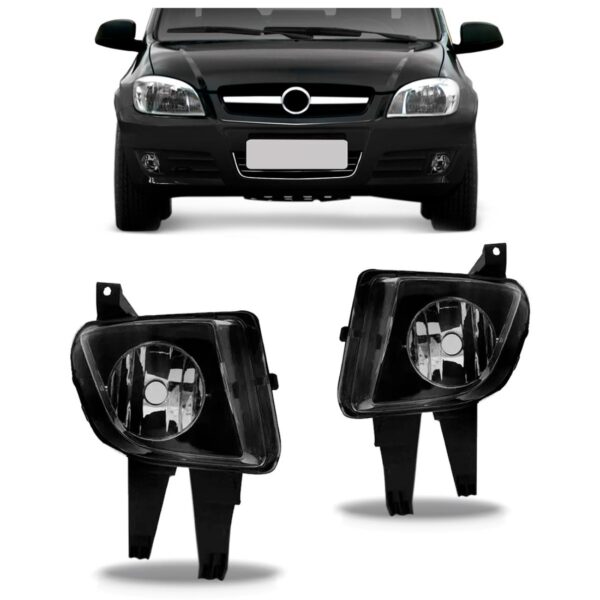 Par Farol Milha Celta Prisma 2006 07 08 A 2011 Lente Vidro