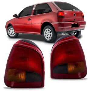 Par Sinaleira Traseira Gol 1995 96 97 98 1999 Rubi Adaptável