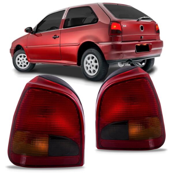 Par Sinaleira Traseira Gol 1995 96 97 98 1999 Rubi Adaptável
