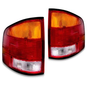 Par Sinaleira Traseira S10 1995 1996 97 1998 1999 2000 Âmbar