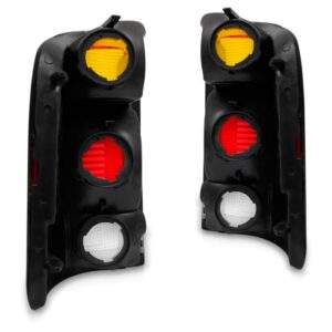 Par Sinaleira Traseira S10 1995 1996 97 1998 1999 2000 Âmbar