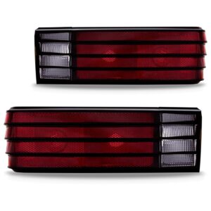 Par Lanterna Traseira Corcel 2 Ii 81 82 83 84 Rubi Com Friso Rubi