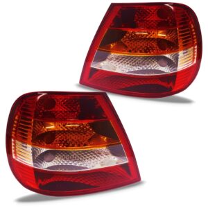 Par Sinaleira Traseira Siena 2001 2002 2003 2004 Âmbar