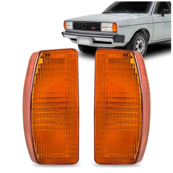 Par Sinaleira Gol Voyage Saveiro Parati 1982 A 1986 Âmbar