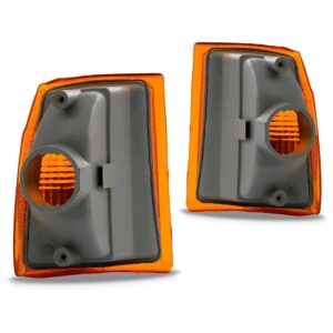 Par Sinaleira Gol Voyage Parati Saveiro 1987 A 1990 Âmbar