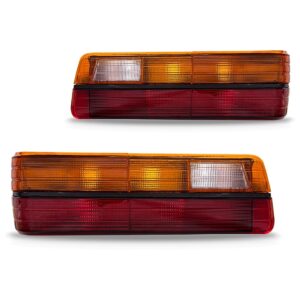 Par Sinaleira Traseira Del Rey 85 86 87 88 88 89 1990 Âmbar Tricolor