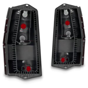 Par Sinaleira Traseira Fiorino 1986 A 1997 Fumê Modelo Carto Fumê