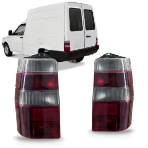 Par Sinaleira Traseira Fiorino 1986 A 1997 Rubi Modelo Carto Rubi