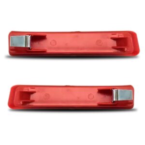 Par Sinaleira Traseira Retrorefletor Strada 04 Vermelh  Vermelho