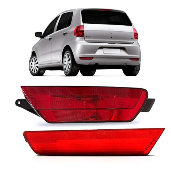 Par Lanterna Refletor Traseiro Fox 2011 2012 2013 2014 Rubi Vermelho