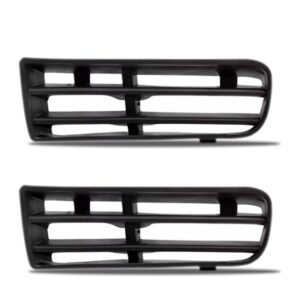 Par Moldura Milha Golf 2000 01 02 03 04 05 06 07 Sem Furo Preto Ambos Os Lados