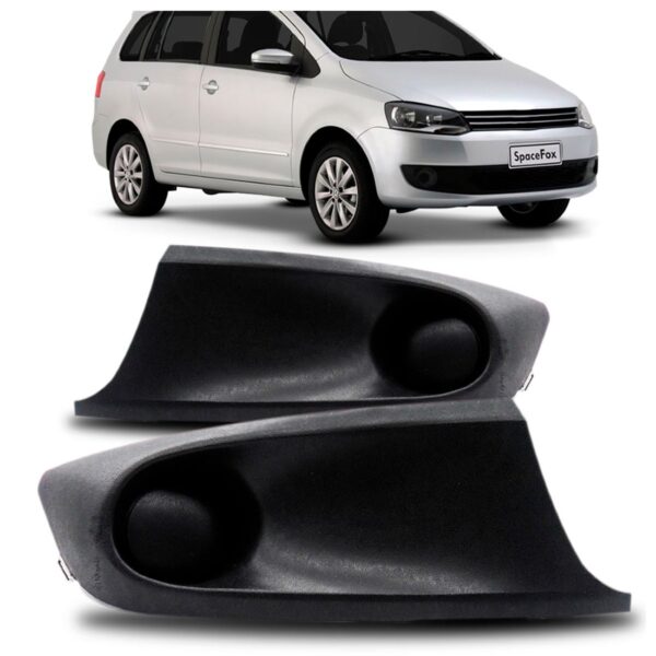 Jogo Moldura Milha Fox Spacefox 11 12 13 14 Preto Sem Furo Preto Ambos Os Lados