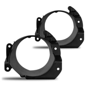 Jogo Suporte Moldura Milha Palio 2007 2008 2009 2010 11 2012 - Preto - Ambos Os Lados