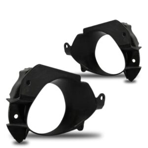 Jogo Suporte Moldura Milha Palio 2007 2008 2009 2010 11 2012 - Preto - Ambos Os Lados