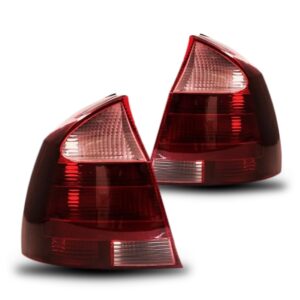 Par Sinaleira Traseira Corsa Sedan 03 04 05 06 A 11 Ré Rosa Vermelho