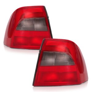 Par Lanterna Traseira Vectra 2000 A 2005 Fume Lente Frisada
