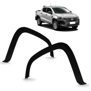 Par Moldura Paralama Diant Strada 2021 22 Preto Texturizado