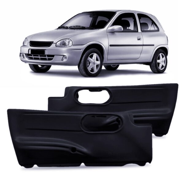 Par Forro Porta Corsa Wind Pickup 1994 A 2002 Preto