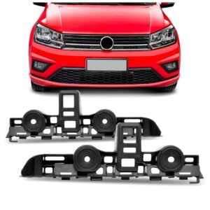 Par Suporte Guia Parachoque Dianteiro Gol G8/saveiro 18 A 22