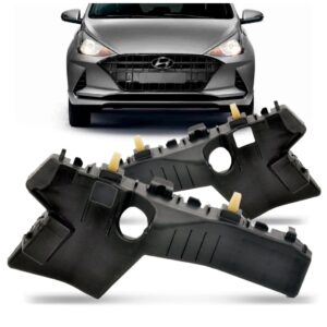 Par Suporte Guia Parachoque Dianteiro Hb20 2020 2021 2022