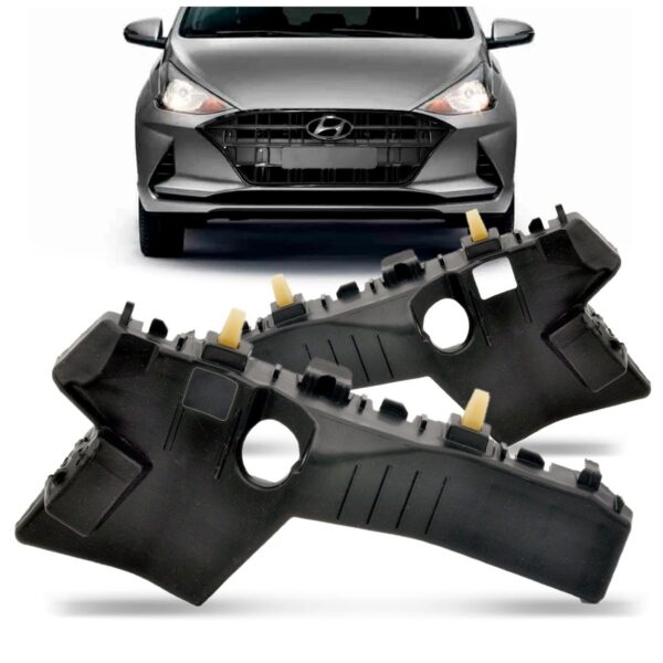 Par Suporte Guia Parachoque Dianteiro Hb20 2020 2021 2022