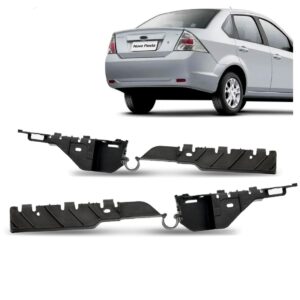 Par Suporte Guia Parachoque Traseiro Fiesta Sedan 10 A 15